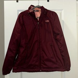 the north face rain jacket